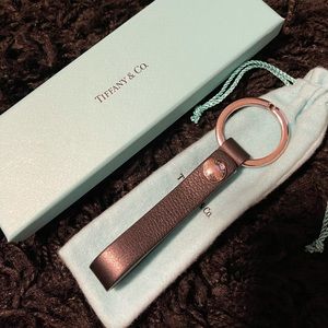 Tiffany & Co Snap Loop Keychain - Authentic